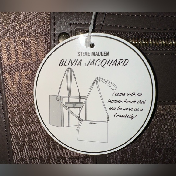 Steve Madden Brown Shoulder Bag - Picture 3 of 5